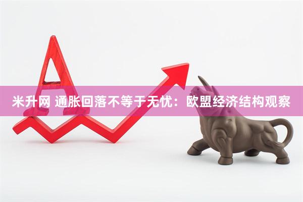 米升网 通胀回落不等于无忧：欧盟经济结构观察